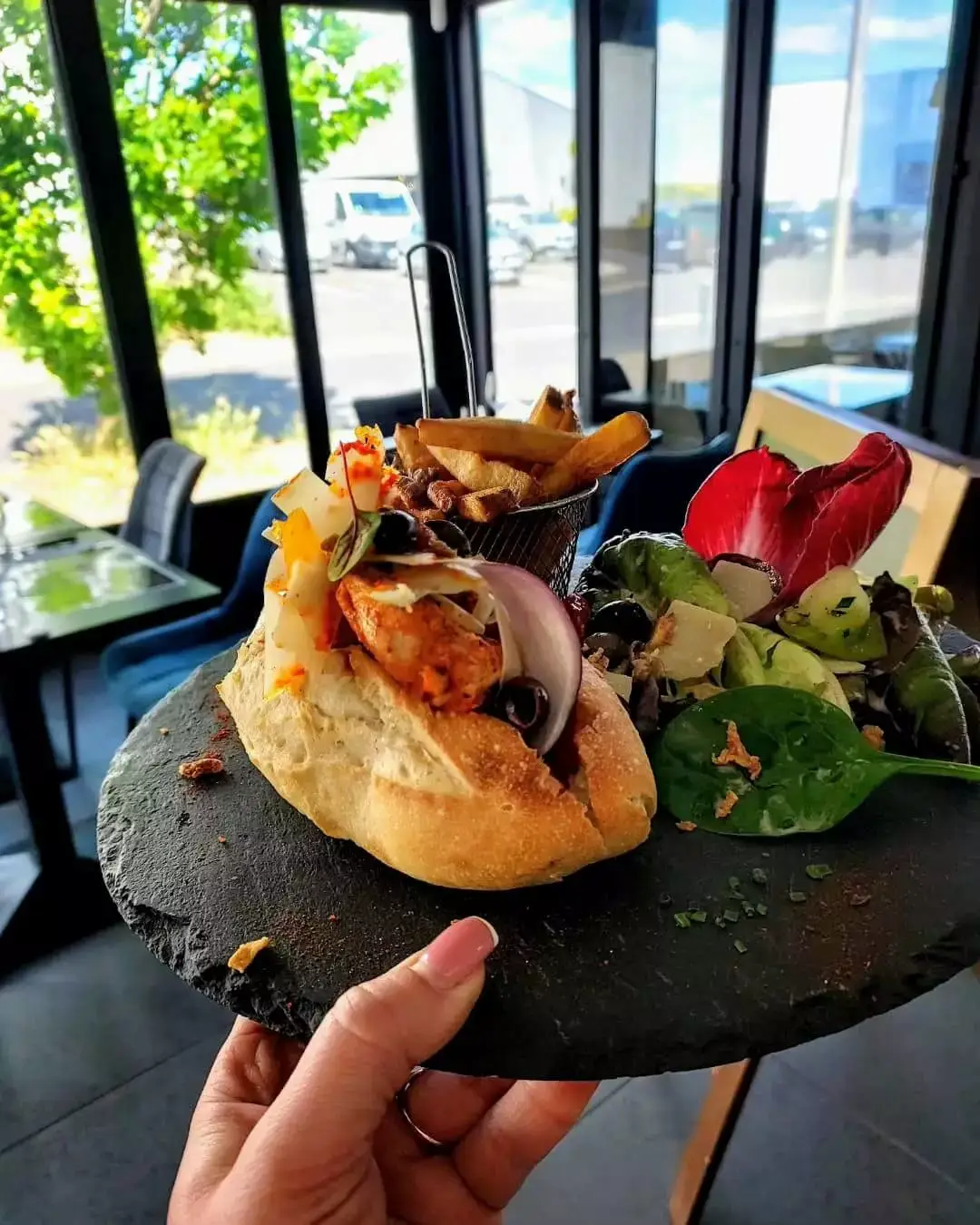 Bocadillo au poulet mariné - Brasserie El Bocadillo - Béziers