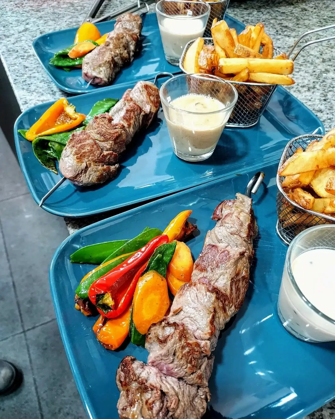 Brochette De Boeuf - Brasserie El Bocadillo - Béziers